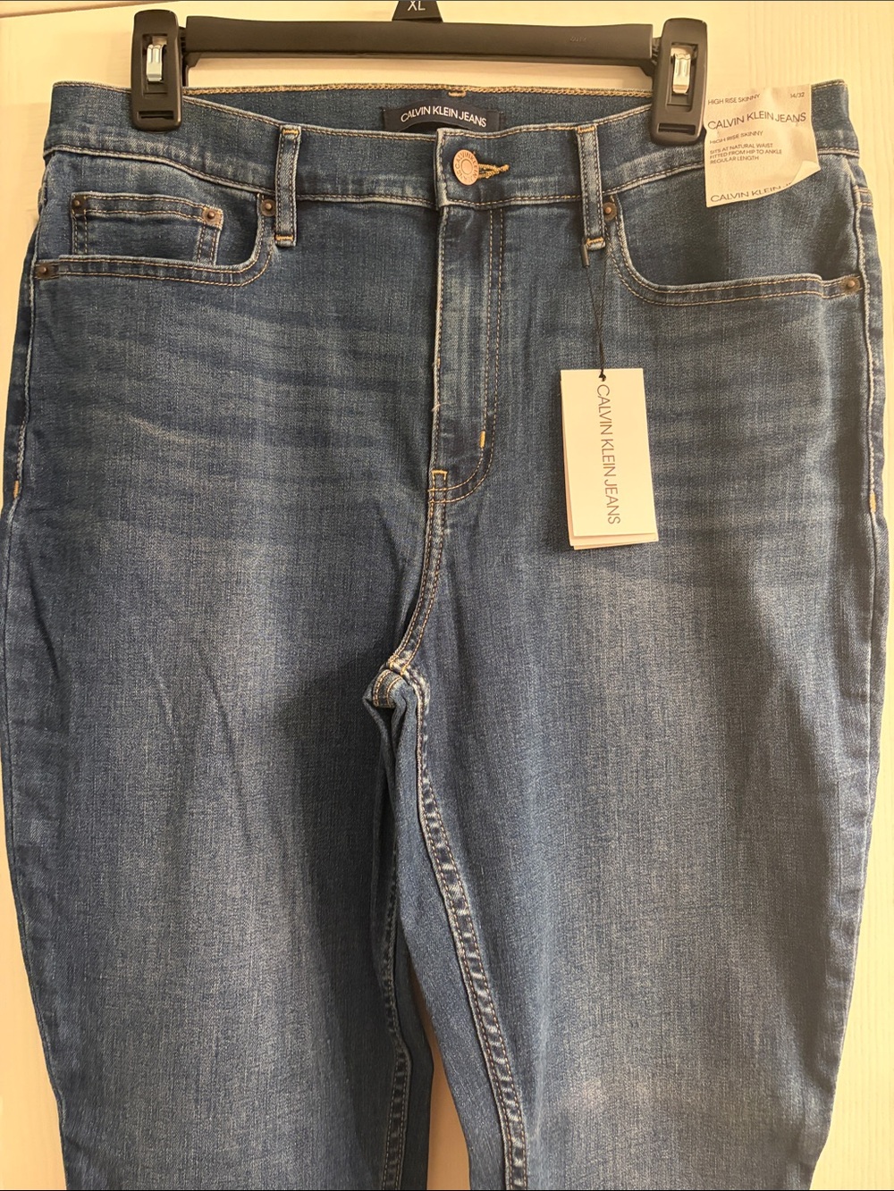 Calvin Klein Women's High-Rise Skinny Jeans-NWT